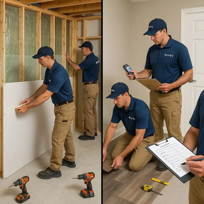 Repairs and Reconstruction process in Green Acres, CA